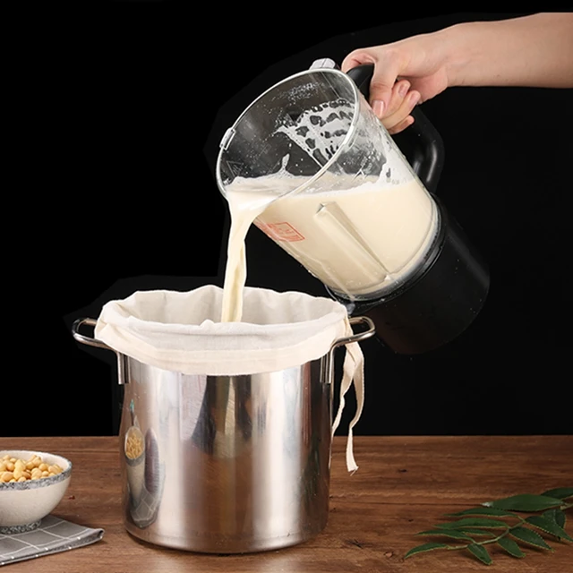 Sacchetto Filtro Per Birra Fai Da Te - 60x75cm | Cotone Riutilizzabile | Per Vino, Succo, Latte