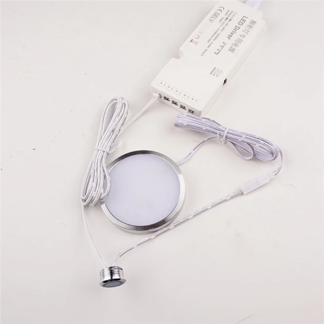 3 года гарантии 100 шт. DC 12 В 2A сенсорный переключатель с регулируемой яркостью для шкафа, коридора, светодиодные ленты, датчик сенсорного детектора, переключатель лампы
