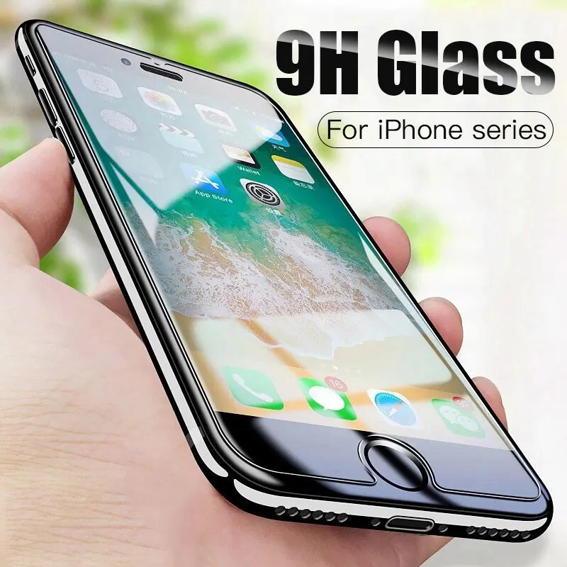 

9H HD Tempered Glass For iphone X XS 11 Pro Max XR 7 8 Screen Protector 5s protective Glass on iphone 7 8 6s Plus X 11 Pro glass