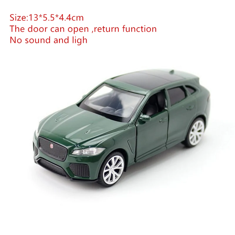 1:32 Jaguar F-PACE SUV Alloy Car Model Diecast Metal Vehicles Car Model Simulation Sound and Light Collection Childrens Toy Gift lego fire truck Diecasts & Toy Vehicles