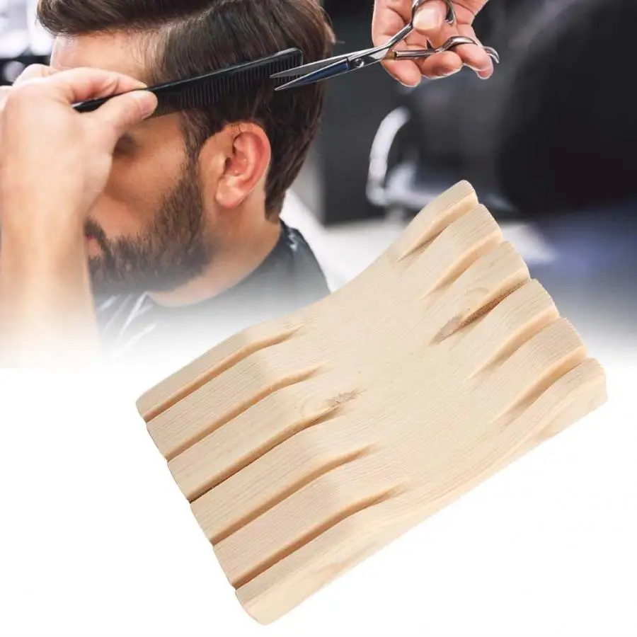 

Hairdressing Supplies Barber Shop Hair Scissors Holder Rack Scissors Display Storage Tray Organizer Wig Accessories
