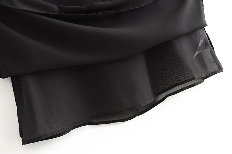 Bazaleas, винтажное женское платье с открытой спиной, французское Черное женское платье, модное открытое праздничное платье