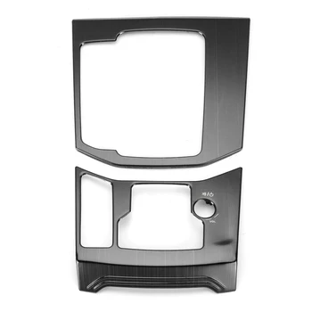 

New Car Inner Gear Shift Panel Frame Cover Sticker Trim Gearbox Stainless Steel Decoration For Mazda CX-5 CX5 2017 2018 KF LHD