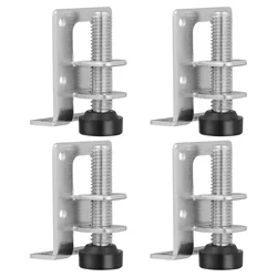 4pcs Leveling Feet Adjustable Strong Practical Leg Levelers for Table Workbench Cabinet