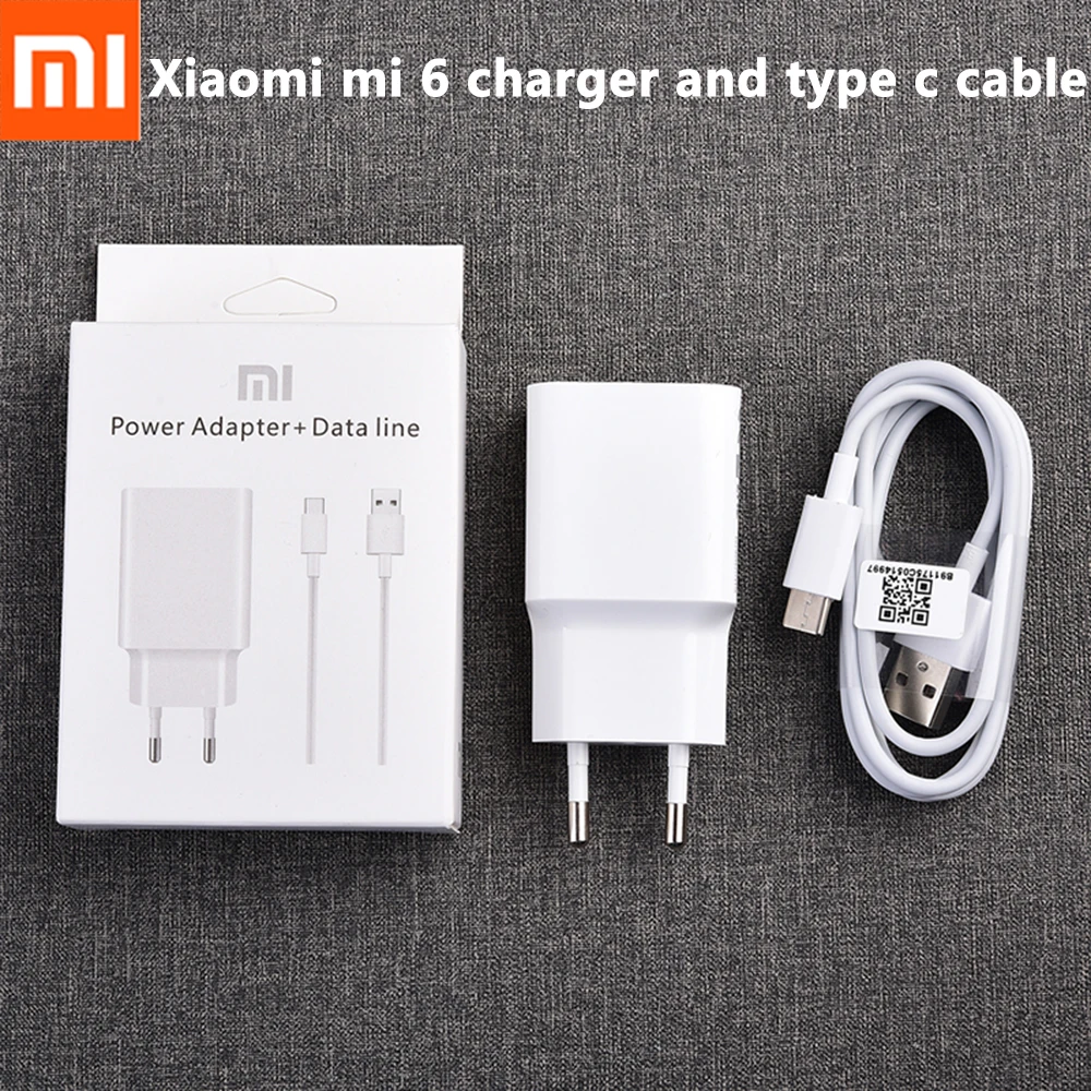 Быстрое зарядное устройство Xiaomi 18 Вт QC 3 0 Redmi note 8 адаптер зарядного устройства Type C