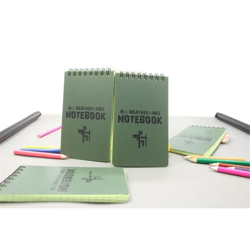 New Waterproof NotePad Foreign Language Learning Coil Book Vocabulary Portable Pocket Notebook Diary Notepad Travel Log Books New Waterproof NotePad Foreign Language Learning Coil Book Vocabulary Portable Pocket Notebook Diary Notepad Travel Log Books