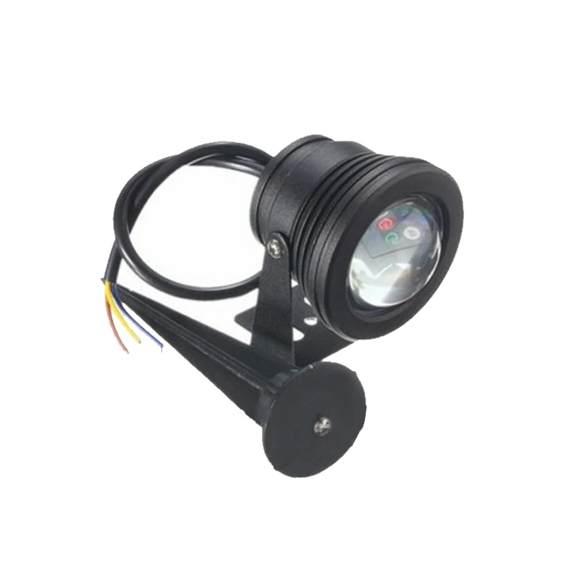 10 Вт RGB белый светильник теплый красочный пульт дистанционного управления