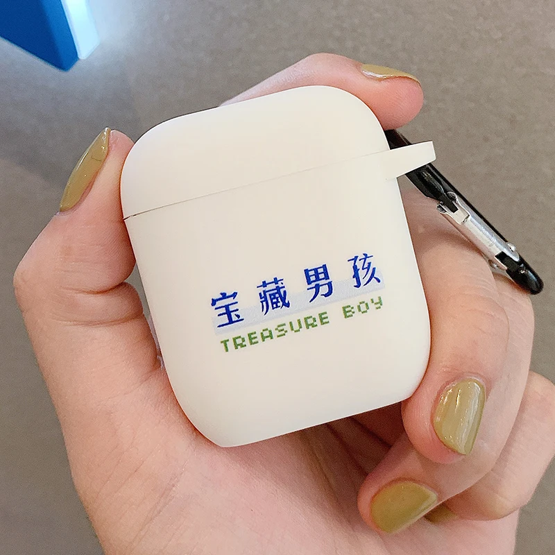 722 Мультфильм для Apple Airpods чехол силиконовые милые аксессуары для Airpods 2 Наушники коробка Беспроводная Bluetooth гарнитура защитный чехол - Цвет: 722
