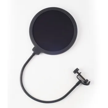 

New Microphone Pop Filter Large Double-Layer U-Type Microphone Recording With Anti-Spray Spray Network