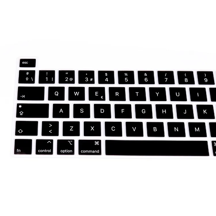 Keyboard cover touch bar protector for MacBook Pro 13 inch A2338 M1 A2251 A2289 Touch Bar Skin EU/UK/ US French/Russian /English/Spanish Keyboard Cover