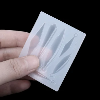 

DIY Transparent Silicone Mould Pendant Earring Mold Epoxy Resin Molds Dried Flower Resin Decorative Craft For Jewelry