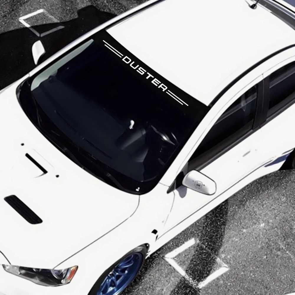 Funny Car Reflective Front Windscreen Windshield Stickers Auto Decoration Sunshade Decals For Renault Dacia Duster Accessories (7)