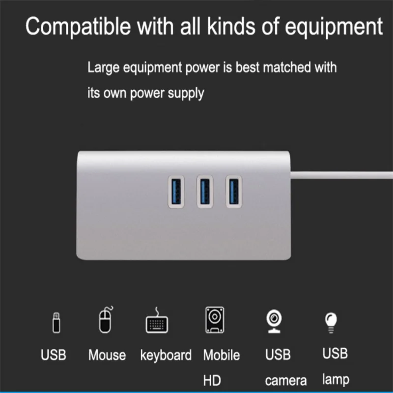 Usb-хаб 3,0 Мульти USB 2,0 док-станция USB высокоскоростной разветвитель 3/4/7 Порты хаб для ПК Компьютерные аксессуары Мульти USB Порты и разъёмы USB разветвитель