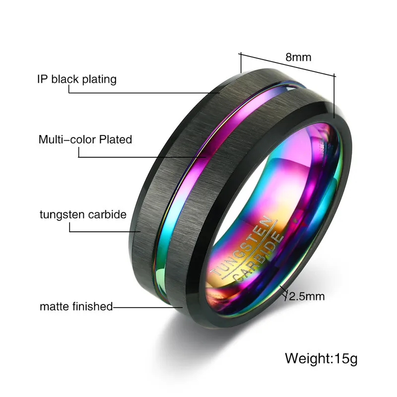 Meaeguet-Black-Brushed-Tungsten-Carbide-Wedding-Ring-For-Men-Women-Wedding-Bands-Rainbow-Carbon-Fiber-Groove (1)