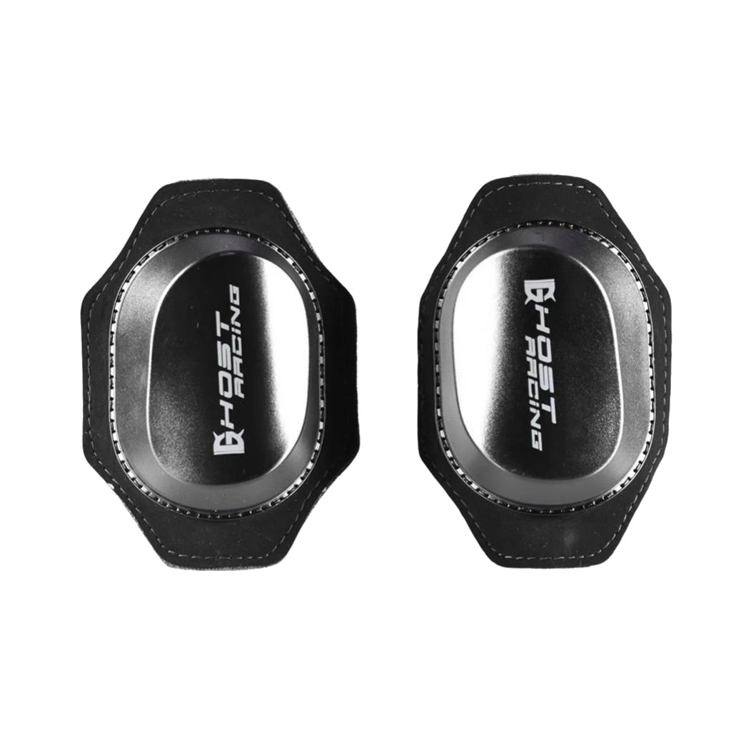 

Motorcycle Bike Racing Knee Protection Knee Pucks Sliders Pads Black