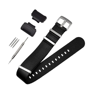 

Watch Band Strap Connector Spring Bar Tool Kit Pin Buckled Breathable Nylon Wristwatch Bands Converter For Casio G-shock