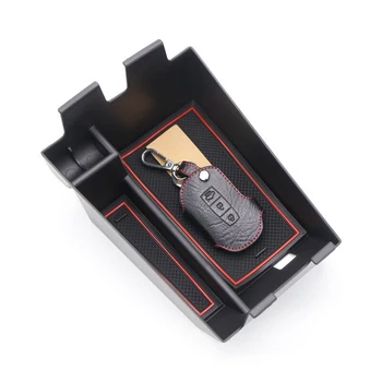 

Replacement Storage box Car Interior Black Box For BMW X5 G05 2019-2020 Plastic