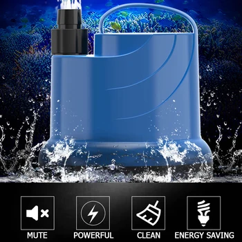 

220V Submersible Water Pump Fish Tank Circulating Aquarium Durable High Lift 15/20/40/55/80W Hydroponic Fountain Ultra-Quiet