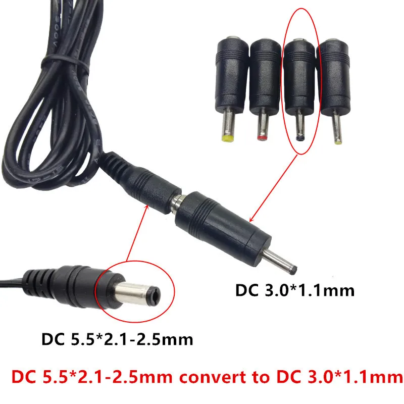 8 в 1A 1.5A 2A 2.5A 3A US EU вилка AC 110 В 220 DC вольт адаптер питания ac dc 4 шт. штекерное гнездо