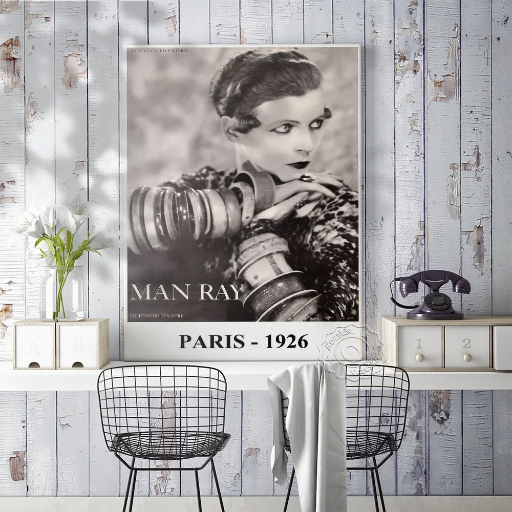 額装済/Nancy Cunard Paris 1926/マン レイ Amazon.co.jp: ポスター マン レイ Nancy Cunard Paris 1926