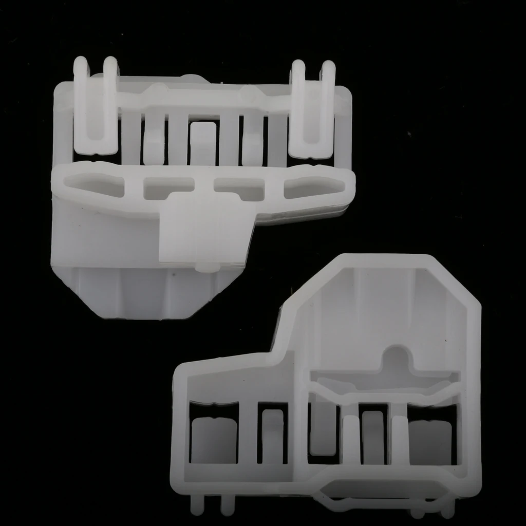 2pcs Car Window Regulator Clips Front Left & Right for VW Passat B5 96-05