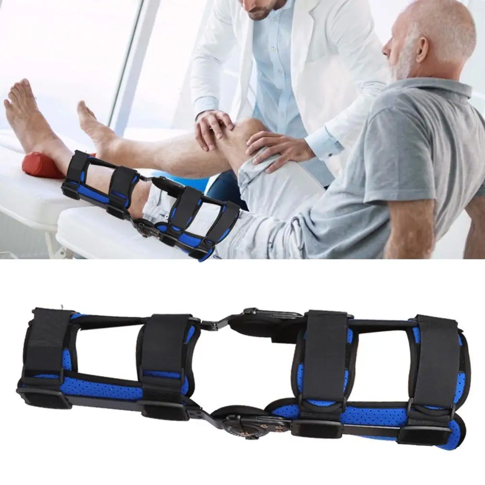 Medical Knee Leg Joint Fixed Brace Foot Orthosis Restore Ankle Sprain Osteoarthritis Fracture Splint Protect Rehabilitation | Красота и