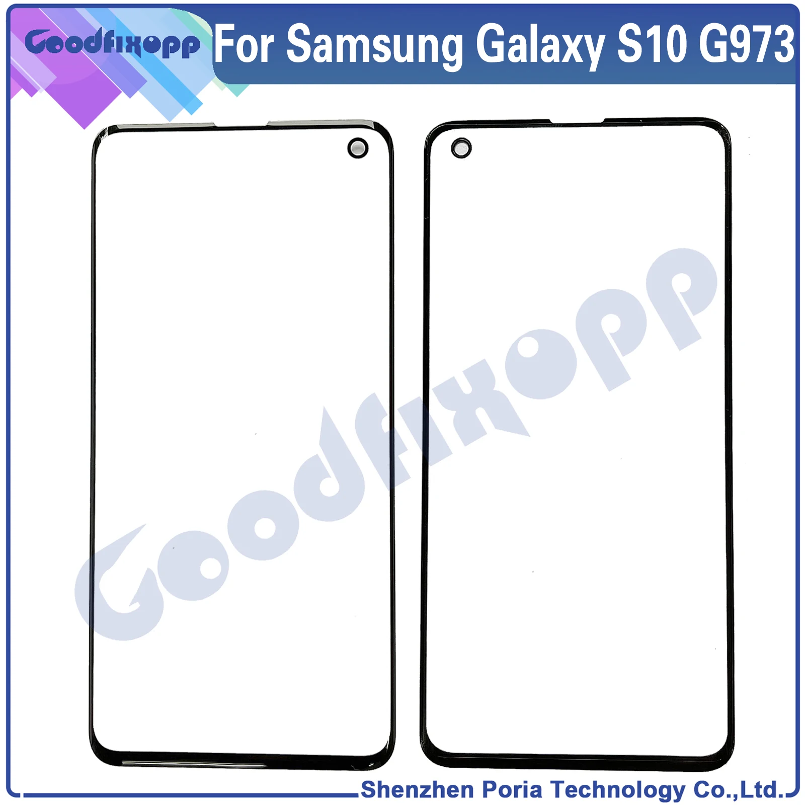 Per Samsung Galaxy S10 S10 + S10 5G Display Lcd Touch Screen Anteriore Esterno Lens Esterno Per Samsung G973 G977 S10 Più G975 Dello Schermo Di Vetro