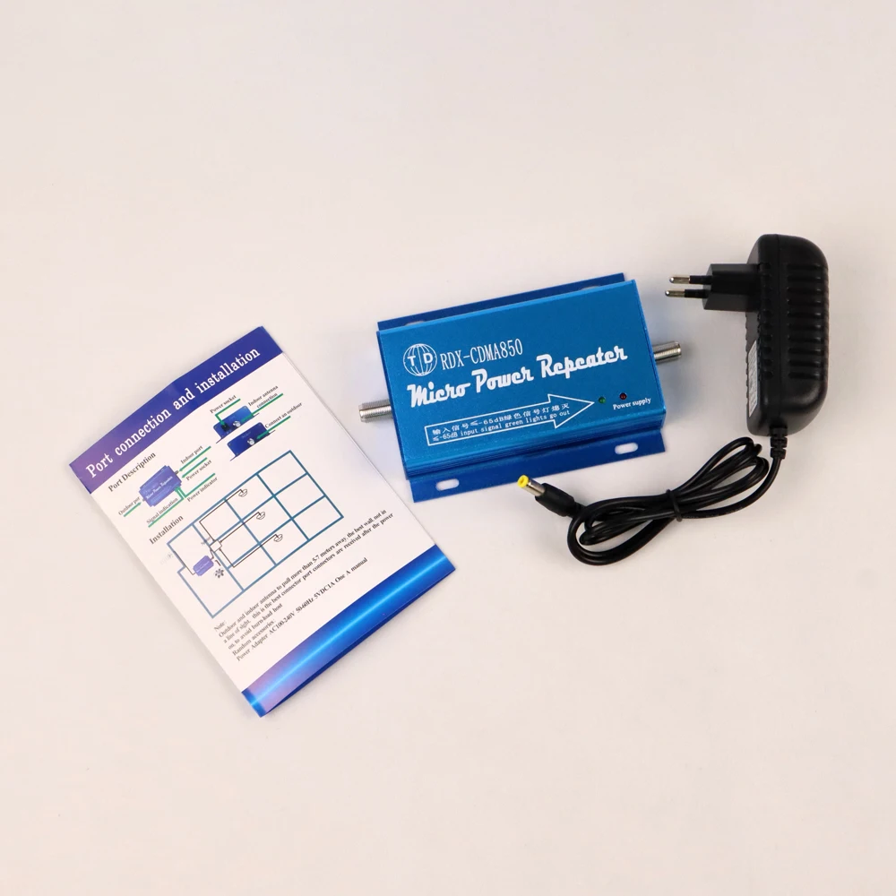 ZQTMAX CDMA 850MHz Mobile Signal Booster 2g GSM Repeater 4g cellular Amplifier
