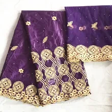 STILL FLY bazin brode getzner nouveau tissu африканская фиолетовая кружевная Последняя мода для женщин bazin riche getzenr 5+ 2 ярдов/партия