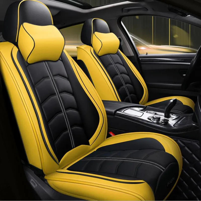 Чехол на автомобильное кресло для всех моделей volkswagen vw polo passat b6 b7 b8 golf 5 6 7 touran tiguan