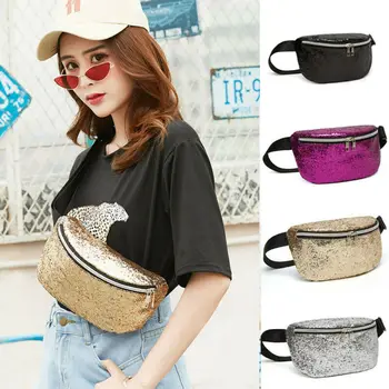 

Women Girls Waist Fanny Pack Belt Bag Pouch Travel Hip Bum Bag Women Small Purse