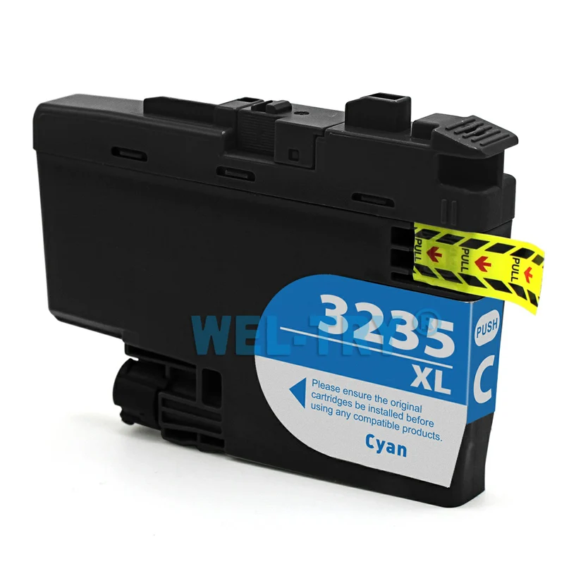 LC3235 чернильный картридж XL для brother DCP-J1100DW MFC-J1300DW, полные чернила с чипами, LC3235XL струйный картридж