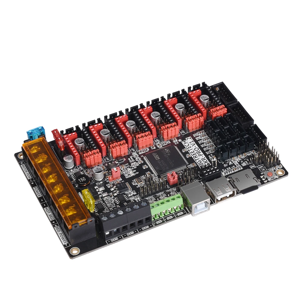 BIGTREETacétone-Carte mère SKR PRO V1.2 32 bits, pièces d'imprimante 3D,  TMC2208 TMC2209 TMC2130 éventuelles I MKS GEN L rampes 1.4 SKR V1.4 Skr2 ...
