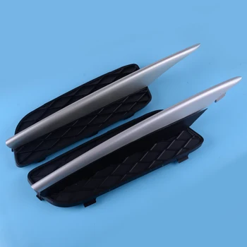 

CITALL 2PCS Front Bumper Lower Grille Cover Trim Fit for BMW X5 E70 X6 E71 2007 2008 2009 2010 51117159593 51117159594