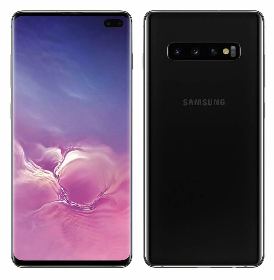 Samsung Galaxy S10 Plus S10+ G975F Android Мобильный Восьмиядерный Exynos 9820 8 Гб ram 128 ГБ rom 6," 5 камер NFC 4100 мАч