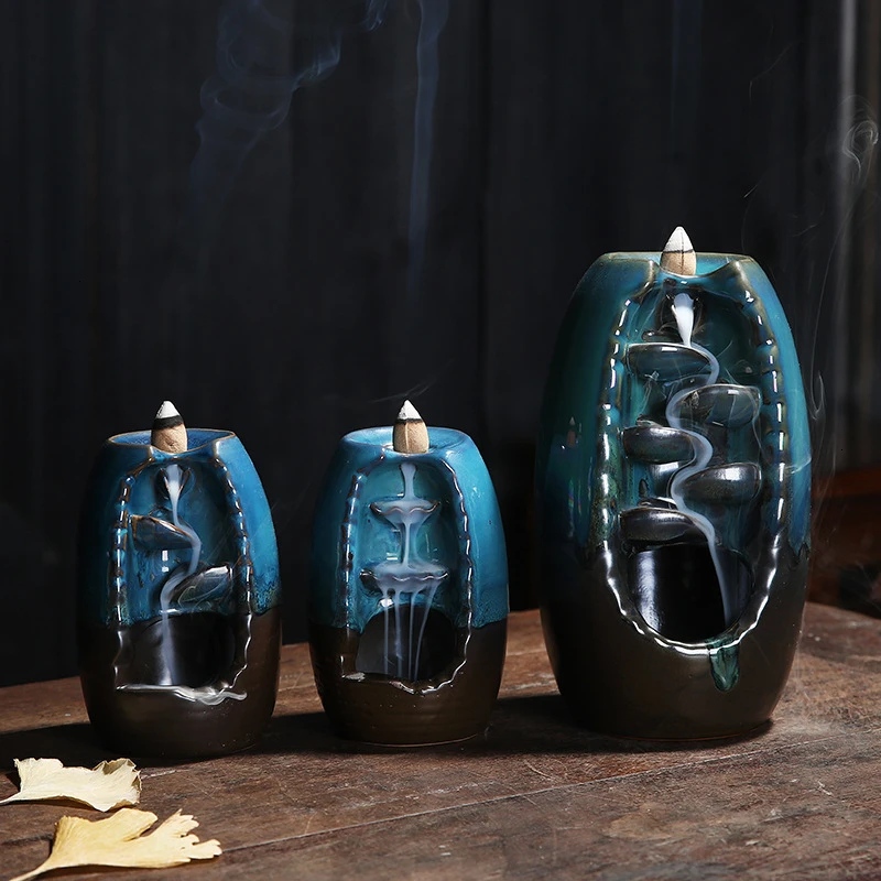 

Free frankincense burning, ceramic incense burner, indoor office fragrance, road fragrance, tower, incense shelf