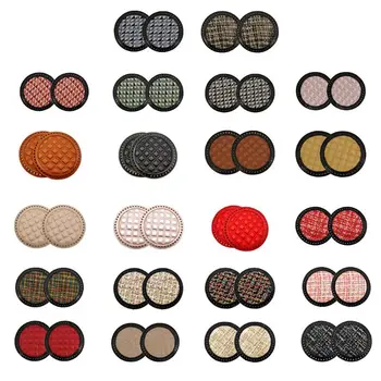 

2pcs DIY Knitting Crochet Bag Leather Nail Bottom Base Shaper Replacement Bags