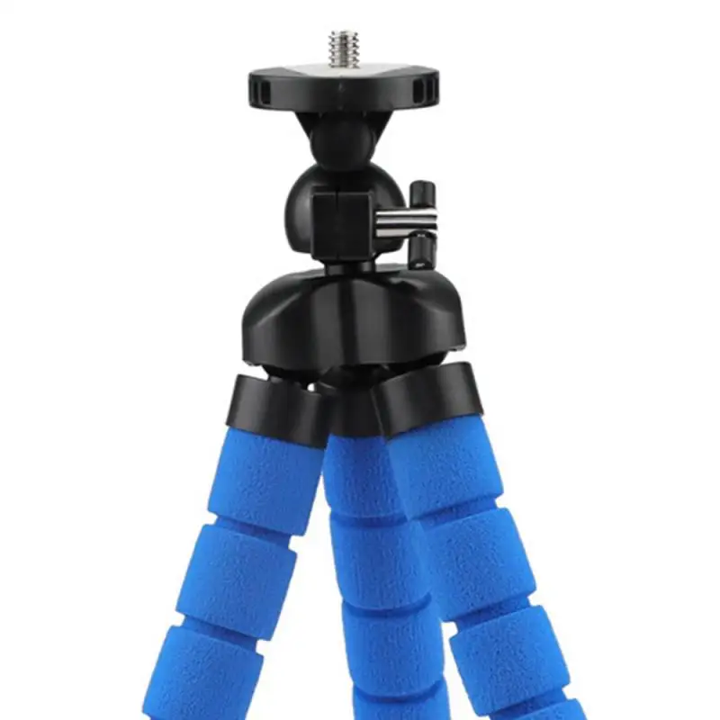 Mini Flexible Sponge Octopus Tripod For Ordinary Digital Camera For IPhone Samsung Xiaomi Huawei Mobile Phone Smartphone Tripod