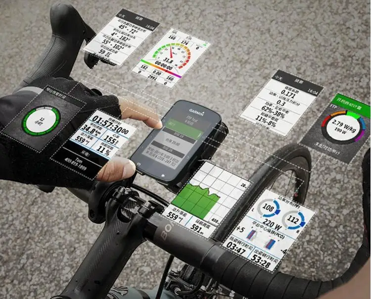 Велосипедный компьютер Garmin Edge 130 с поддержкой GPS для горных и шоссейных