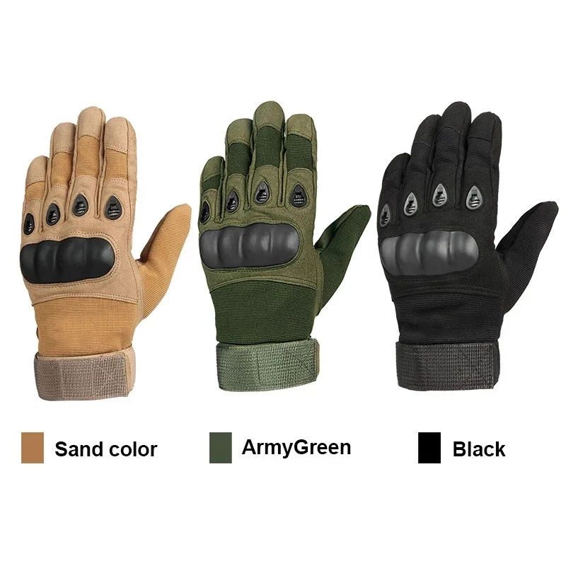 Guantes para motocicleta de cuero super reforzado con fibra para hombre, manoplas para motorista de carreras y conducción de coches, para mecánica y motocross