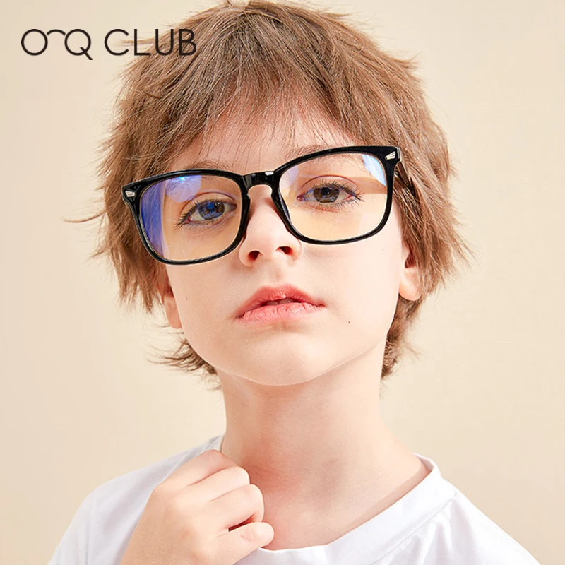 Детские очки O-Q CLUB модные новые с защитой от сисветильник TR90 для коррекции зрения