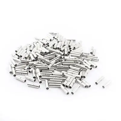

200Pcs BN2 Non-insulated Butt Connectors Wire Cable Adapters for AWG12-10