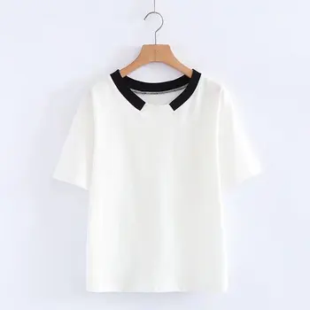 

Summer Short Sleeve Female T shirt Women Clothing fresh Casual Tee Tops