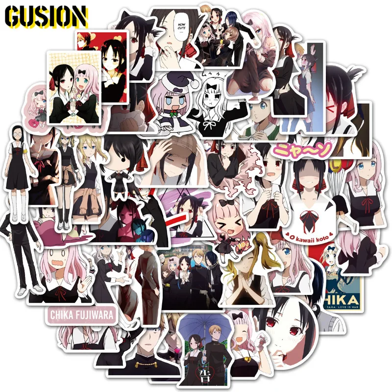 Autocollants Anime la guerre kaguya sama Love Is War, étiquette de