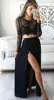 2 piece set women  2022 Women Sexy Dresses Long Sleeve black casual Lace see through slip dress Ladies Beach Dress two piece set ► Photo 1/6