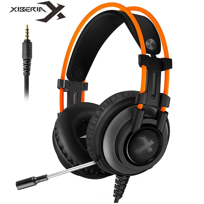 Xiberia K9 PRO PC гарнитура игровые наушники с микрофоном и светодиодсветильник кой для