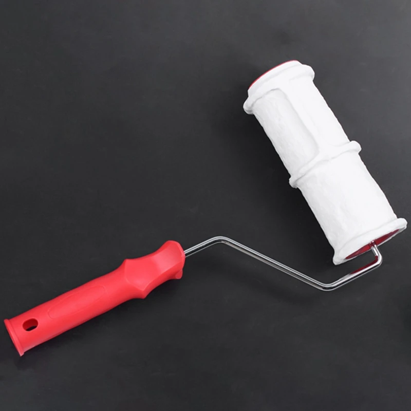 Preise Ziegel Muster Farbroller Haushalt Wand Dekoration Pinsel Diy Werkzeug Kunst Farbe Texture Roll Blume Rolle