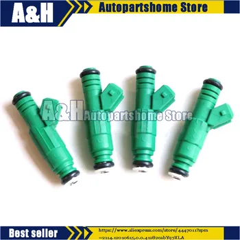 

4pcs Flow Matched 440cc Fuel Injector For Audi A4 S4 TT1.8L 1.8T & for Volvo EV1 OEM 0280155968 Tk-F1440c968-4 Nozzle Fuel