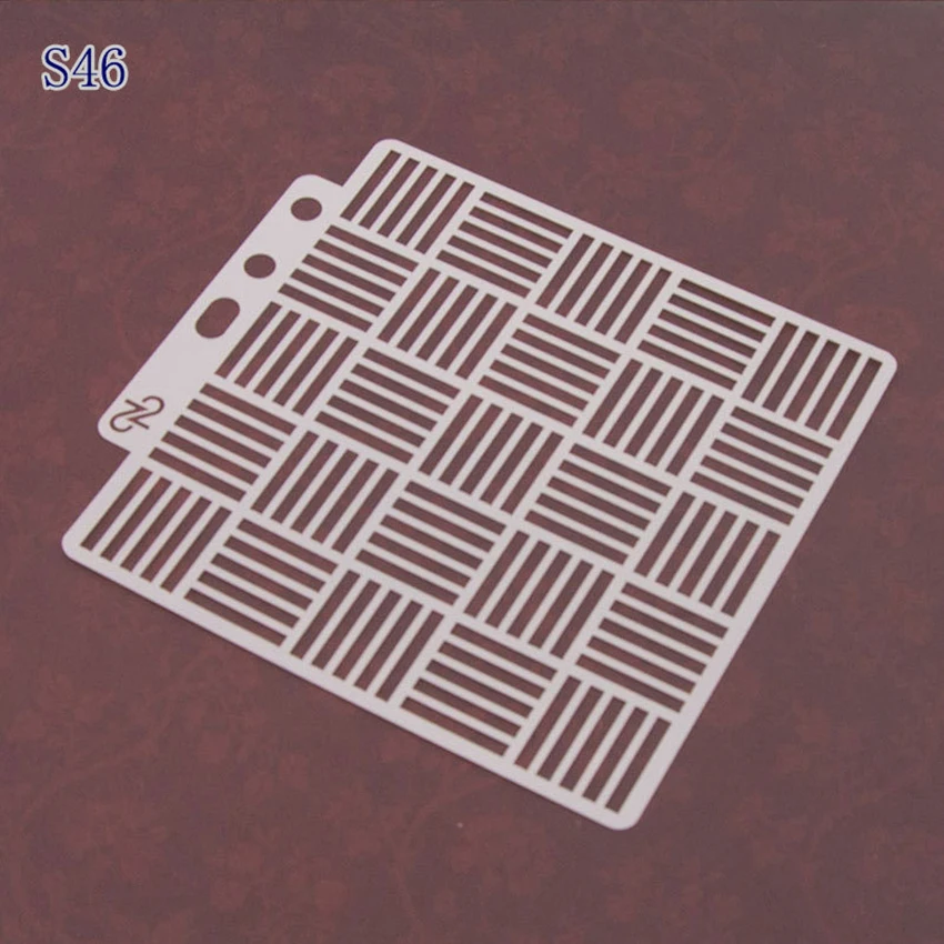 1PC Graffiti Shaped Stencil Airbrush Painting Art