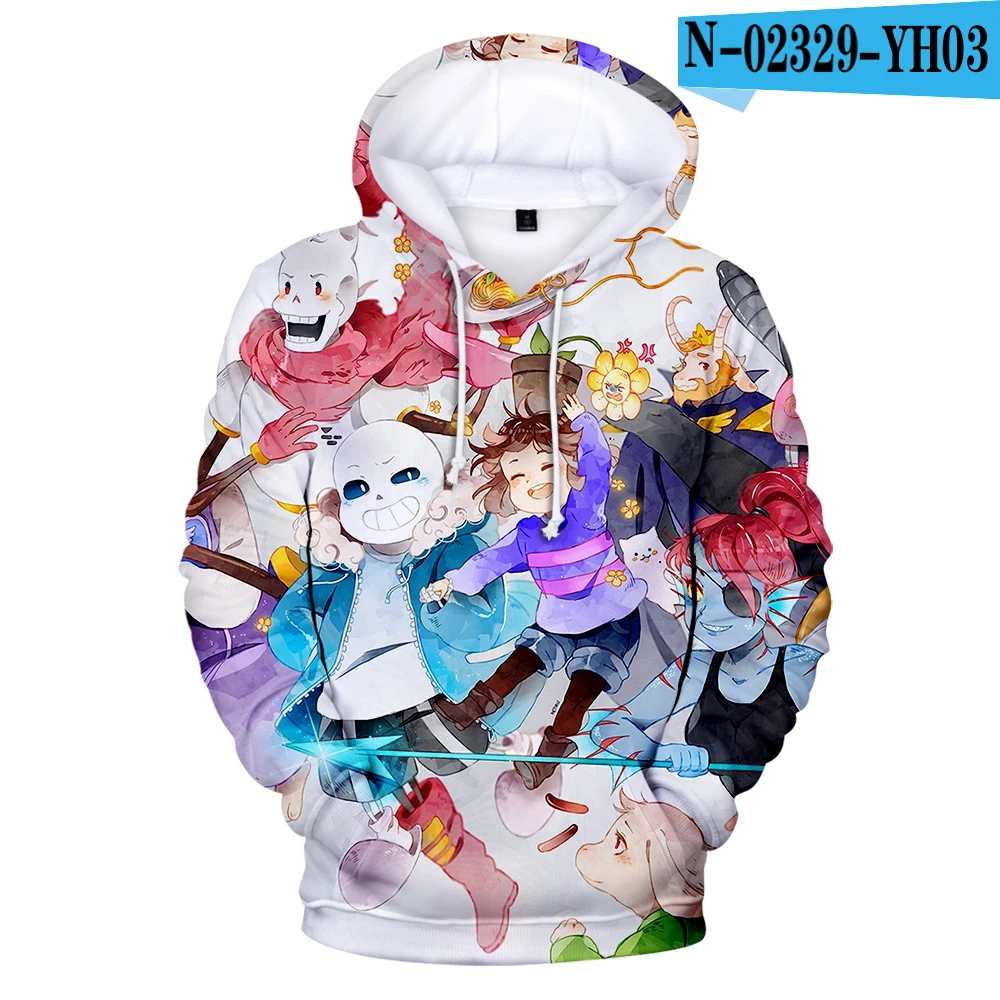 Najtaniej Bluzy z kapturem dla dzieci Undertale najnowsza bluza z kapturem mężczyzn kobiety 3D bluzy z nadrukiem Undertale bluzy wysokiej jakości streetwear odzież